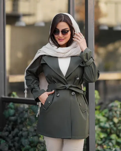 بارانی مدل کوتاه ژیله کوچک کد 734