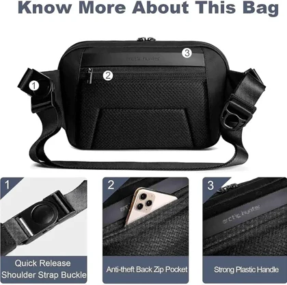 کیف کراس بادی آرکتیک هانتر اورجینال مدل ARCTIC HUNTER - ARH00561