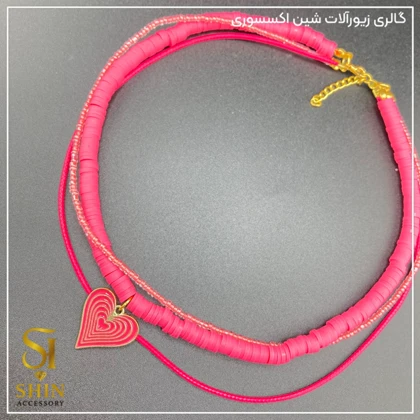 گردنبند فیمو کد gf13
