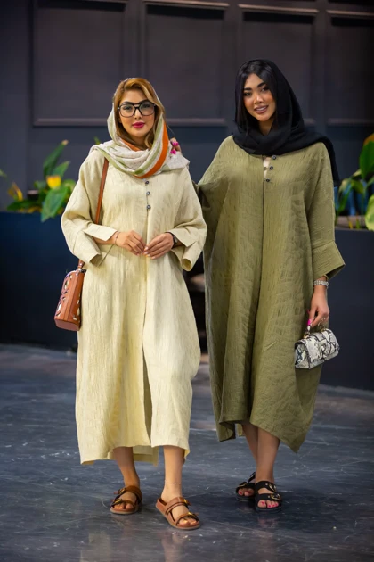 مانتو عبایی ژاکارد