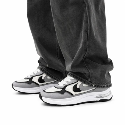 کفش کتانی مردانه مدل نایکی دو نایک رانینگ طوسی مشکی NIKE
