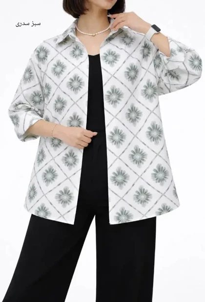 تونیک مانتویی لینن شبنم 1