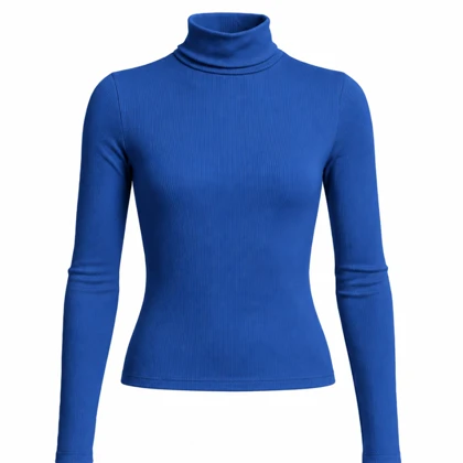 بلوز آستین بلند زنانه پپا مدل Turtleneck رنگ آبی