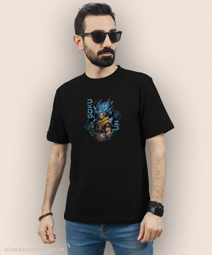 تیشرت مردانه و زنانه طرح دراگون بال شخصیت گوکو کد 969