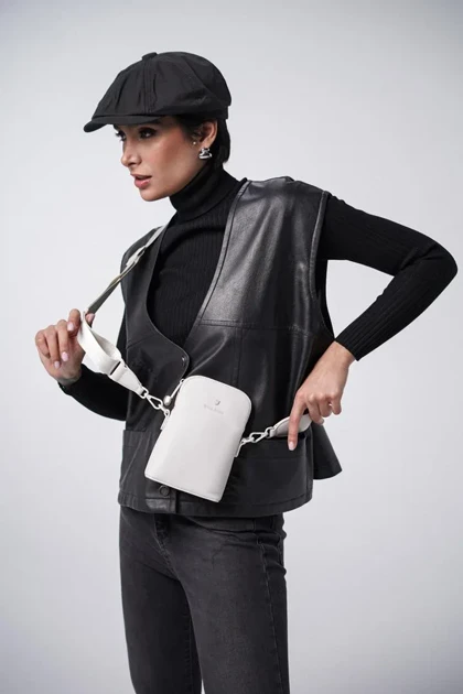 کیف دوشی زنانه دیوید جونز مدل David Jones CM7151G