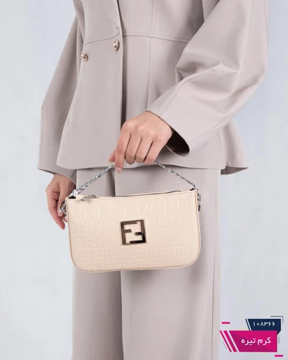 کیف زنونه تک بند زنجیری FENDI 1342
