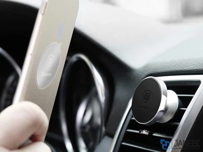 پایه نگهدارنده آهن ربایی بیسوس Baseus Small Ears Series Magnetic Car Holder