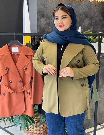 بارانی پاییزه جفت ژیله آلما کد : 003239