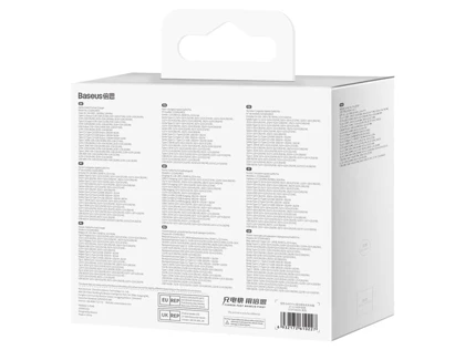 شارژر سوپر فست شارژ تایپ‌سی و یواس‌بی 140 وات بیسوس Baseus GaN5 Pro 2C+U EU CCGP100201