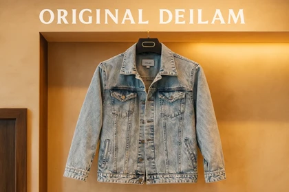 کت جین مردانه یخی مدل 2025 با تضمین کیفیت اورجینال دیلم