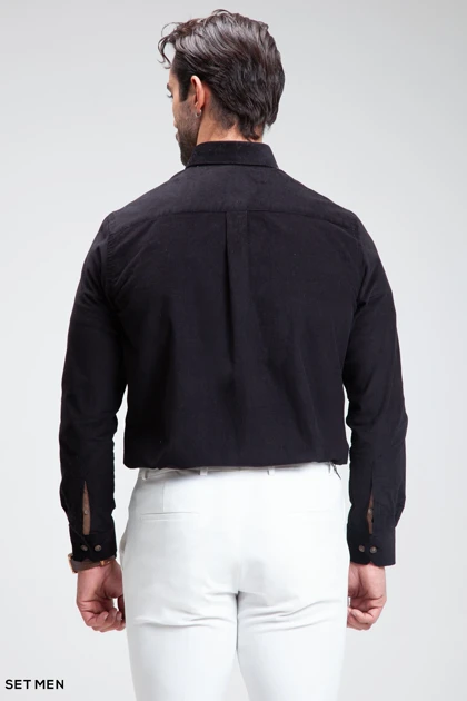 پیراهن مخمل کبریتی