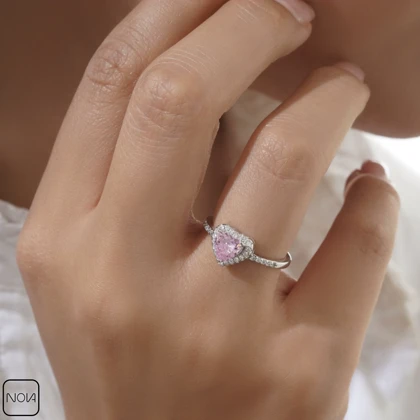 انگشتر نقره زنانه کد 451283