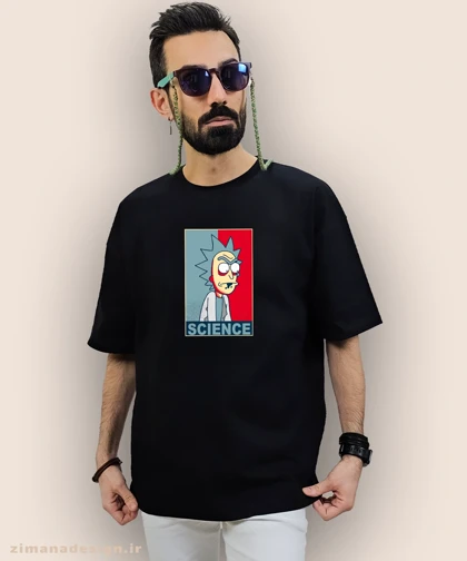 تیشرت لش مردانه و زنانه طرح ریک اند مورتی کد 893
