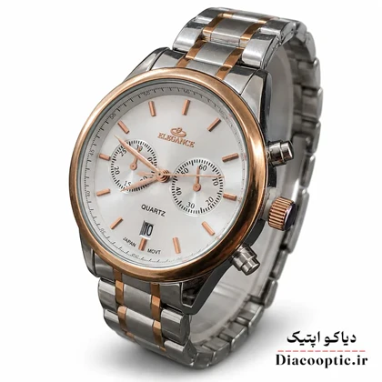 ساعت مچی زنانه موتور ژاپن اصلی برند الگانس مدل DO1336 استیل