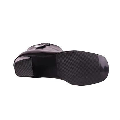 نیم بوت پاشنه‌بلند زنانه مدل میومیو کد 2262