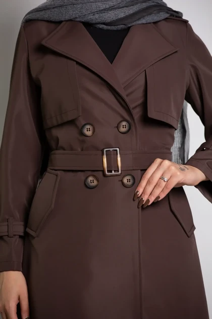 بارانی زنانه سانتانا ژیله دوبل میدی