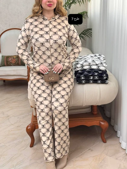 سویشرت شلوار مخمل دیور 3498