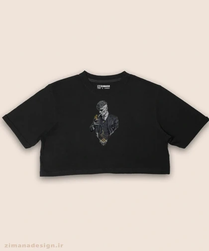 کراپ زنانه طرح پیکی بلایندرز شخصیت تام شلبی کد 889