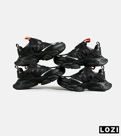 کفش کتانی مردانه و زنانه مشکی بنفش ADIDAS performance x9000l4 مدل 7247