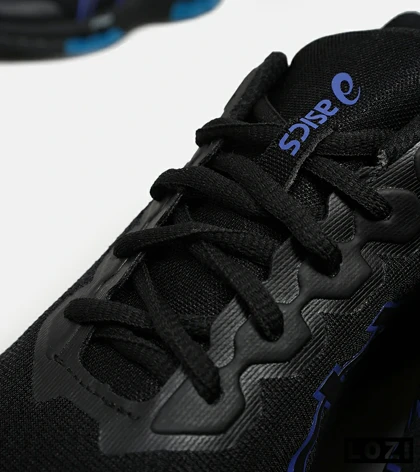 کفش کتانی مردانه مشکی آبی ASICS GORETEX