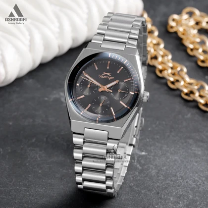 ساعت اسلازنجر بند استیل Slazenger SL.09.2467.4.05