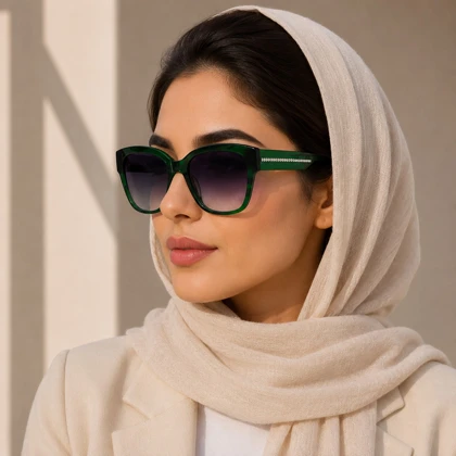 عینک آفتابی تام فرانک مدل TF1009 C04 سبز