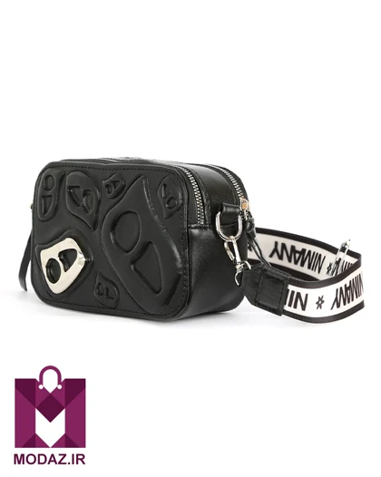 کیف زنانه دستی طرح دار زیپی سلما K240 SALMA