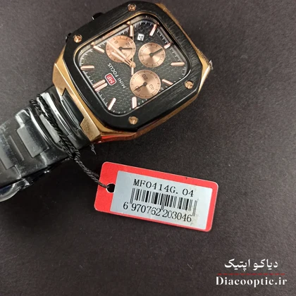 ساعت مچی مردانه اورجینال موتور ژاپنی برند مینی فوکوس سه موتور مدل Mf0414G.04