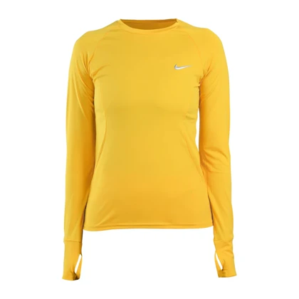 استرج آستین بلند ورزشی زنانه نایک مدل PY-2B2156 زرد