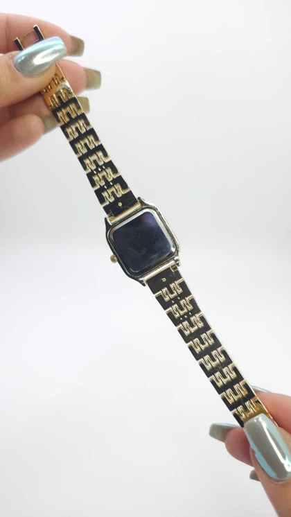 ساعت مچی زنانه مجلسی EHHE نگین‌دار با موتور کوارتز