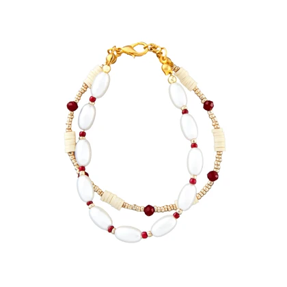 دستبند دخترانه مدل دولاین