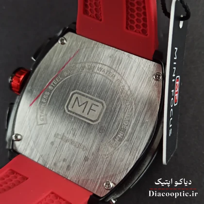 ساعت مچی مردانه اورجینال موتور ژاپنی برند مینی فوکوس سه موتور مدل Mf0399G.04 بند رابر