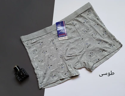 شورت تک مردانه نخ پنبه ترک مدل نیم پا از برند avax