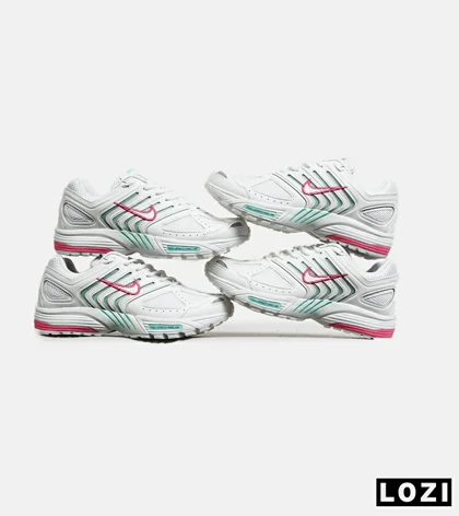 کفش کتانی مردانه و زنانه سفید صورتی سبز NIKE Pegasus 2K5 مدل 6928