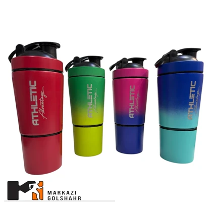 شیکر استیل ATHLETIC دو تیکه کد5501