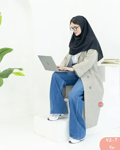 مانتو دانشجویی دیپلمات 7502