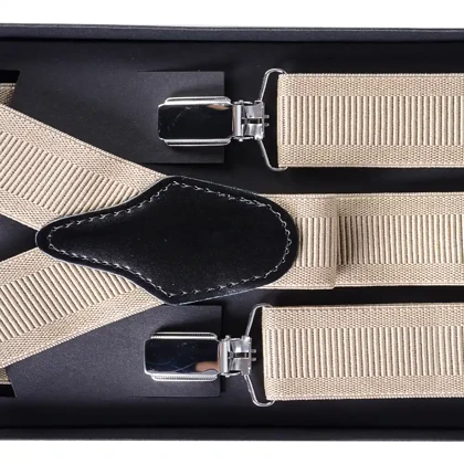 ساسبند کرمی مردانه مدل CA132