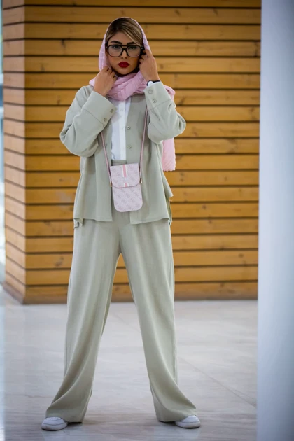 مانتو شلوار لینن 3 دکمه زارا