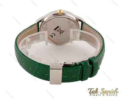 ساعت ورساچه زنانه بند چرمی سبز Versace-3943-L
