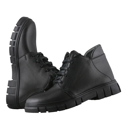 نیم بوت زنانه چرم یلسان مدل آلما کد 610-GN