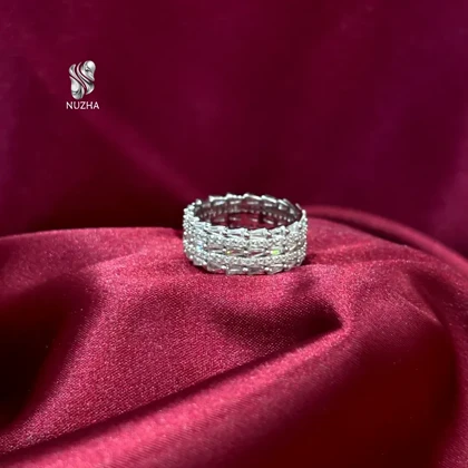 حلقه نقره زنانه کدanz1122