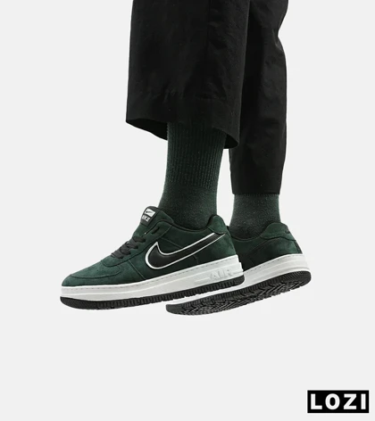 کفش کتانی مردانه یشمی NIKE AIR FORCE