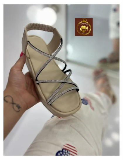 صندل نگینی ضبدری مجلسی و تابستانی زنانه