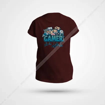 تیشرت گیمینگ طرح Gamer