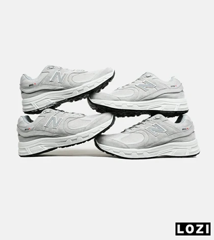 کفش کتانی بزرگ پا طوسی NEW BALANCE 2002R
