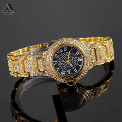 ساعت کارتیه بالن بلو Cartier Ballon Bleu Full Diamond-27