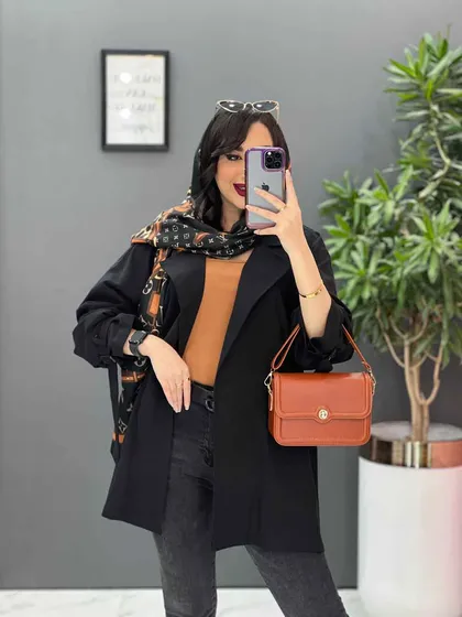 مانتو لینن پشت ژیله