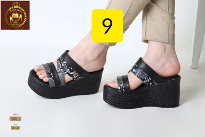 صندل و روفرشی لژدار طبی زنانه 580-1