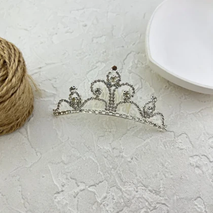 تاج مو زنانه جواهری ظریف و درخشان مدل سرلیانا