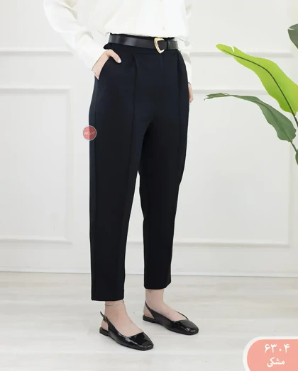 شلوار مام برش‌دار 6304